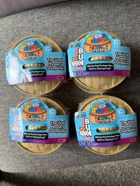 Rainbow Mystery Viral Dumpling Toy - Beige Collectible Surprise